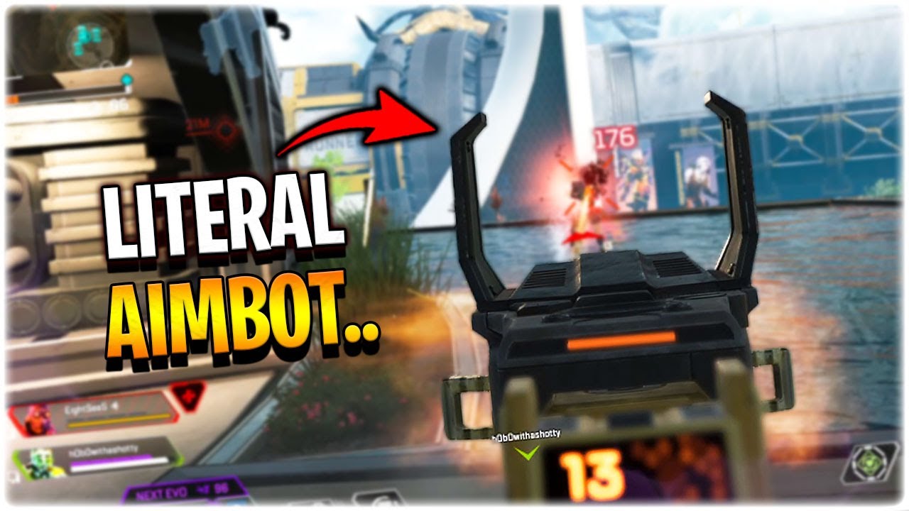 its like I literally have aimbot when my shot is on like this.. (Apex Legends Season 9)