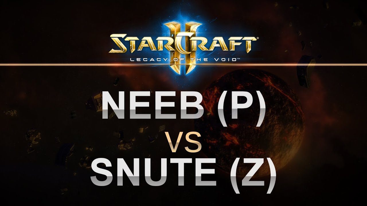 StarCraft 2 - Legacy of the Void - Neeb (P) v Snute (Z) on Frozen Temple