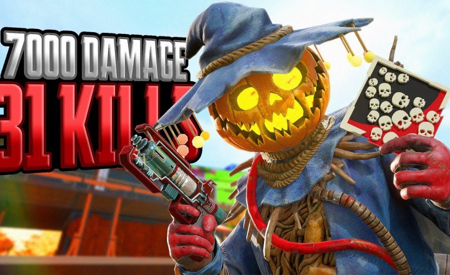 ABSOLUTELY INSANE 31 KILLS and 7,000 Damage Bloodhound Apex Legends Gameplay Season 18