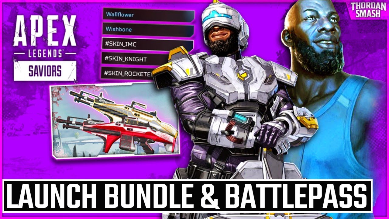 Apex Legends Newcastle Launch Bundle & Battlepass Skins