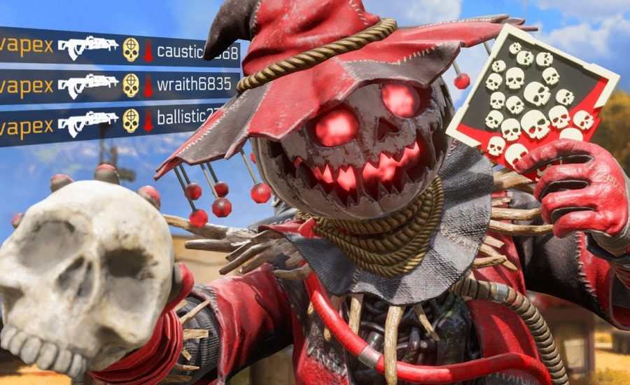 Bloodhound 22 KILLS and 4,300 Damage Apex Legends Gameplay Season 18