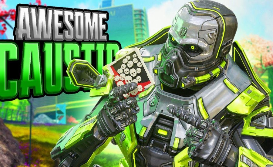 Caustic is AWESOME 23 KILLS and 4,800 Damage Apex Legends Gameplay Season 18