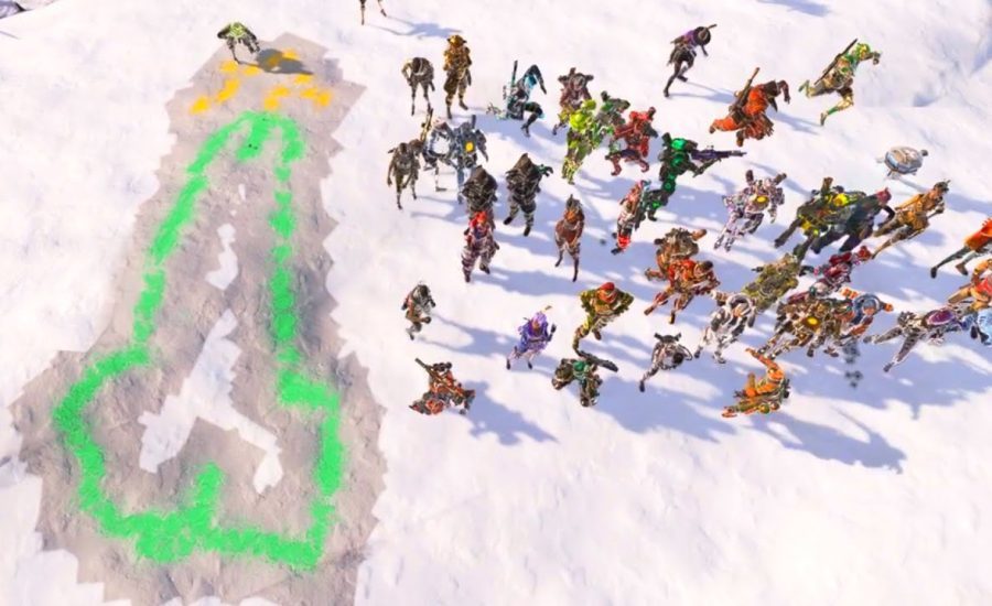 Drawing GODTIER ART with an ENTIRE SERVER in Apex Legends