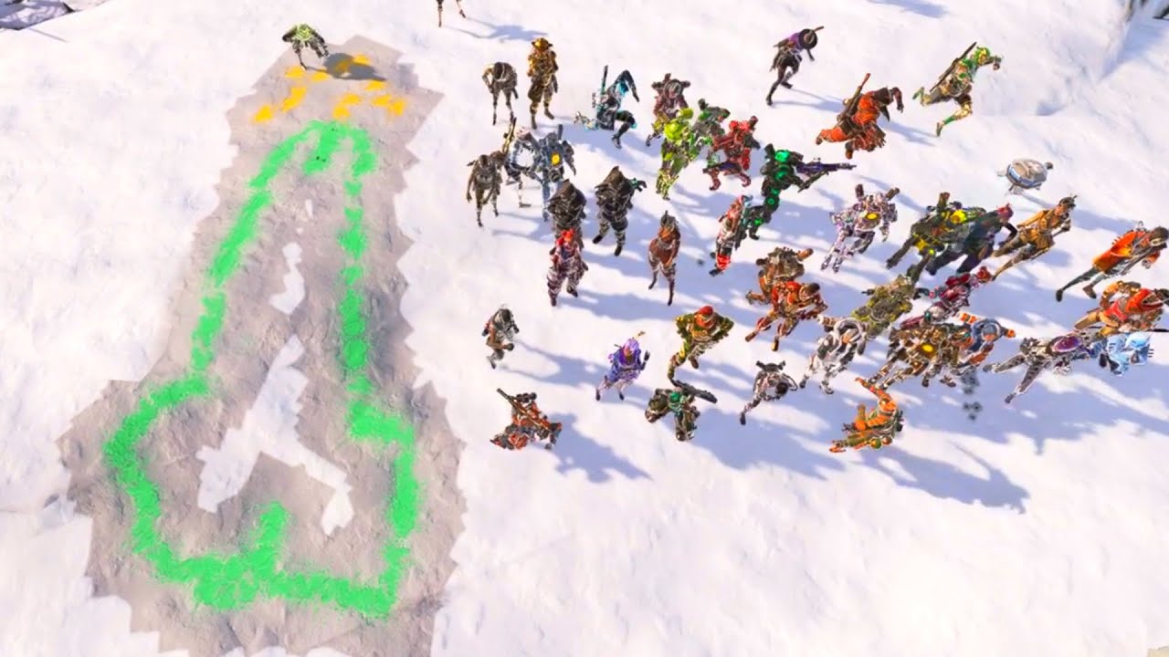 Drawing GODTIER ART with an ENTIRE SERVER in Apex Legends