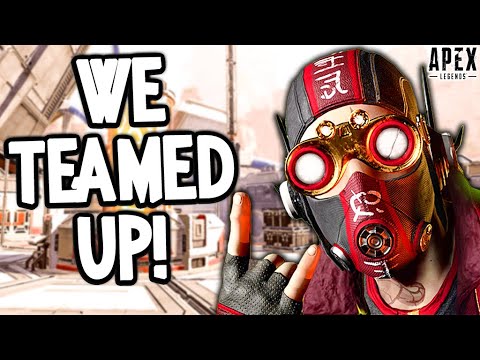 I PLAYED WITH THE #1 CRYPTO IN APEX LEGENDS!