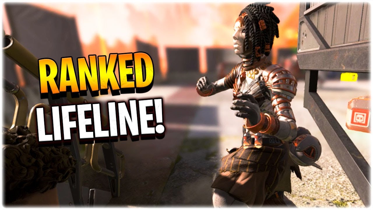 I accidentally played Lifeline in ranked.. (Apex Legends Season 9 Ranked)