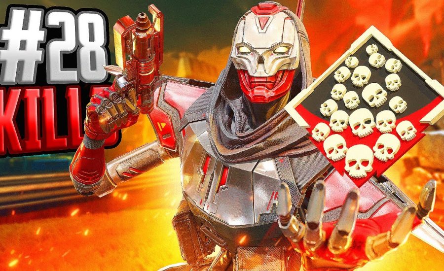 INSANE Revenant 28 KILLS and 4,810 Damage Apex Legends Gameplay Season 18