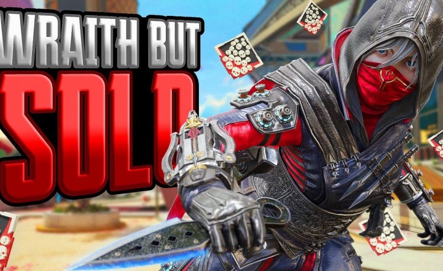INSANE Wraith SOLO 22 KILLS and 4,600 Damage Apex Legends Gameplay Season 18