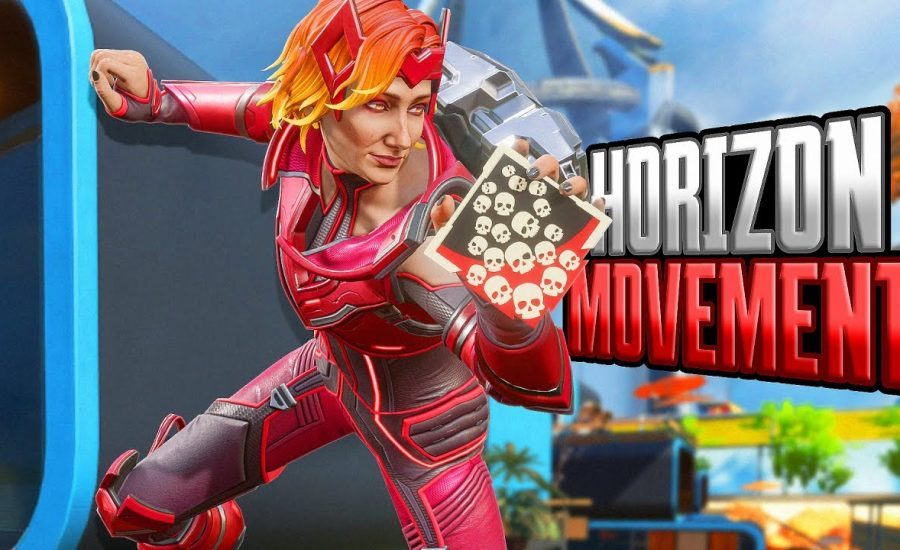 MOVEMENT Horizon 27 KILLS and 5,380 Damage Apex Legends Gameplay Season 18