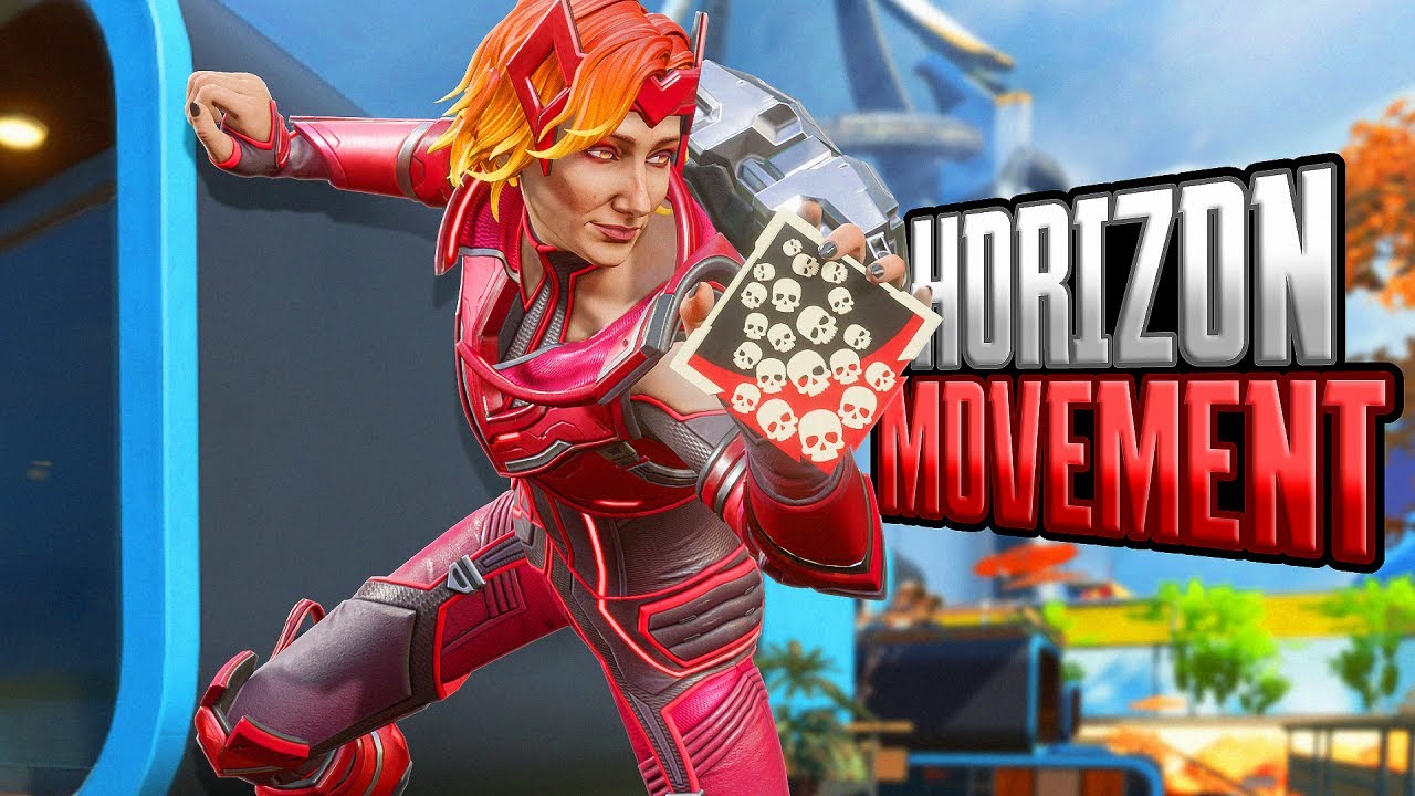 MOVEMENT Horizon 27 KILLS and 5,380 Damage Apex Legends Gameplay Season 18