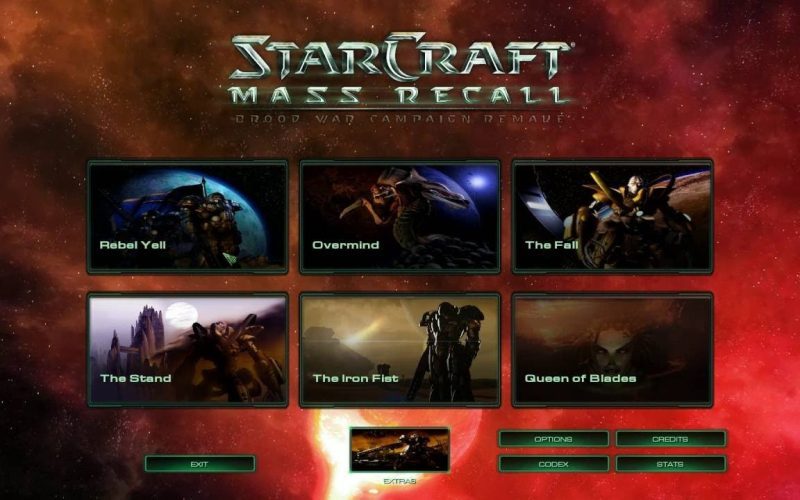 Mass Recall: Brood War Campaign Start! And Live Games!