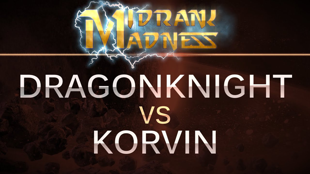 SC2 - MidRank Madness - DragonKnight (Z) v Korvin (T) on King Sejong Station