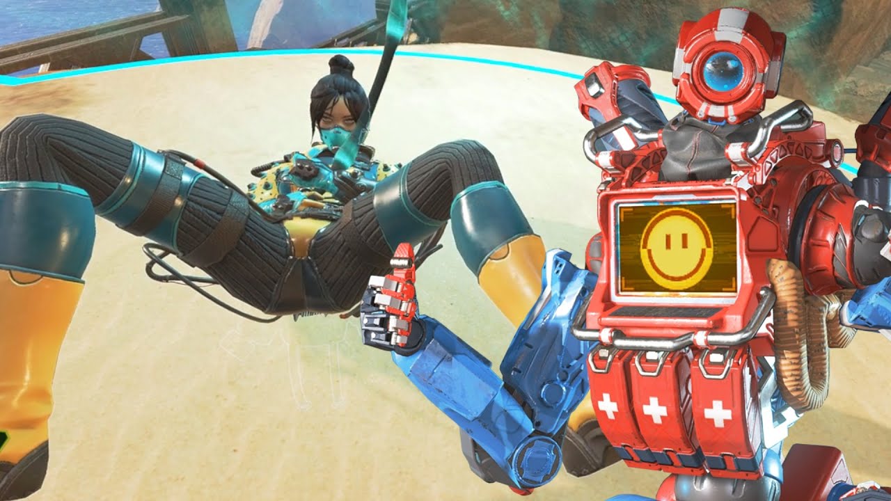 Saving my Waifu from all the SWEAT in Apex Legends