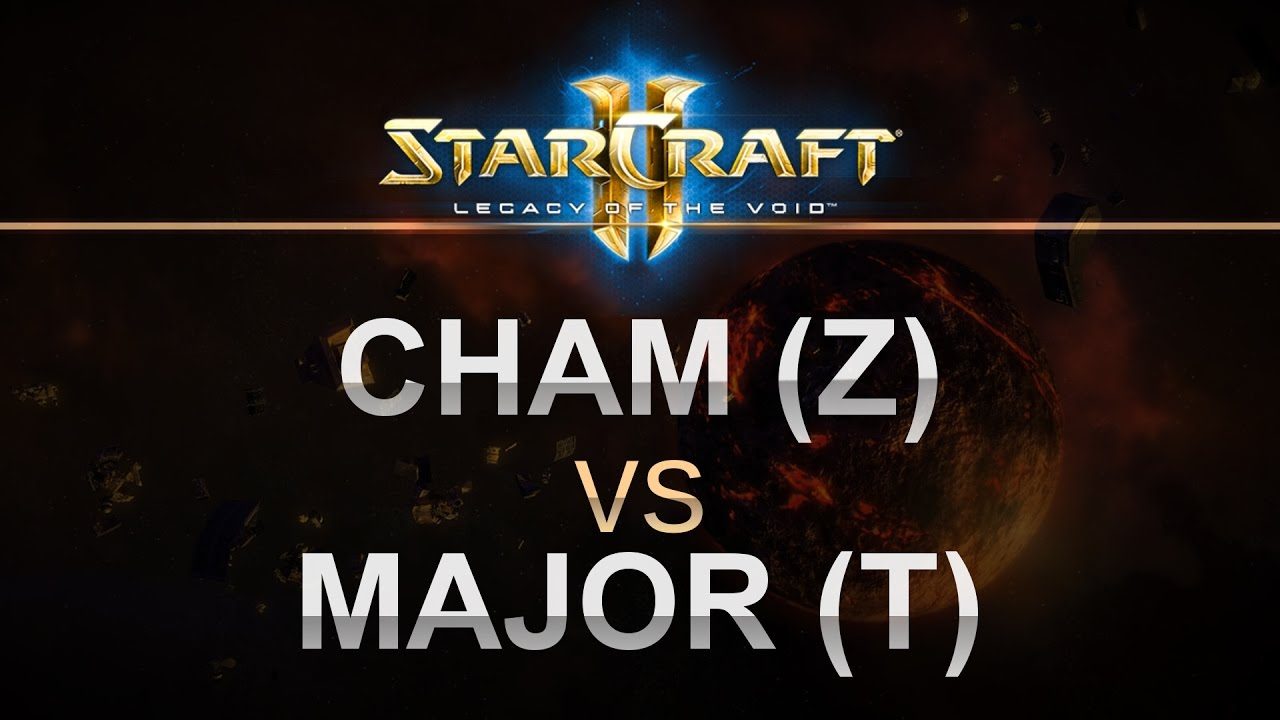 StarCraft 2 - LOTV 2016 - Cham (Z) v MajOr (T) on King Sejon Station LE