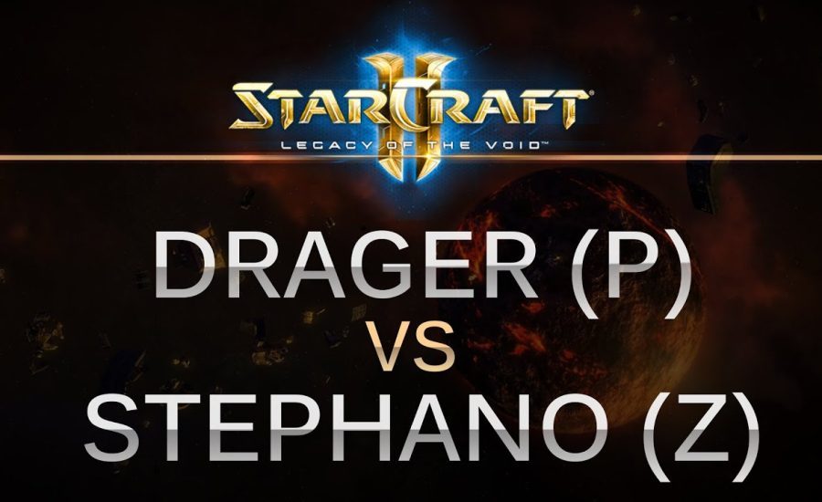 StarCraft 2 - LOTV - Drager (P) v Stephano (Z) on Frozen Temple