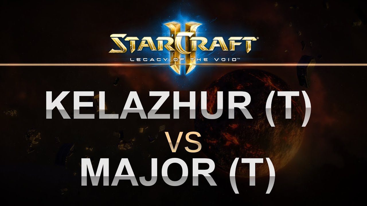 StarCraft 2 - LOTV - Kelazhur (T) v MajOr (T) on King Sejong Station