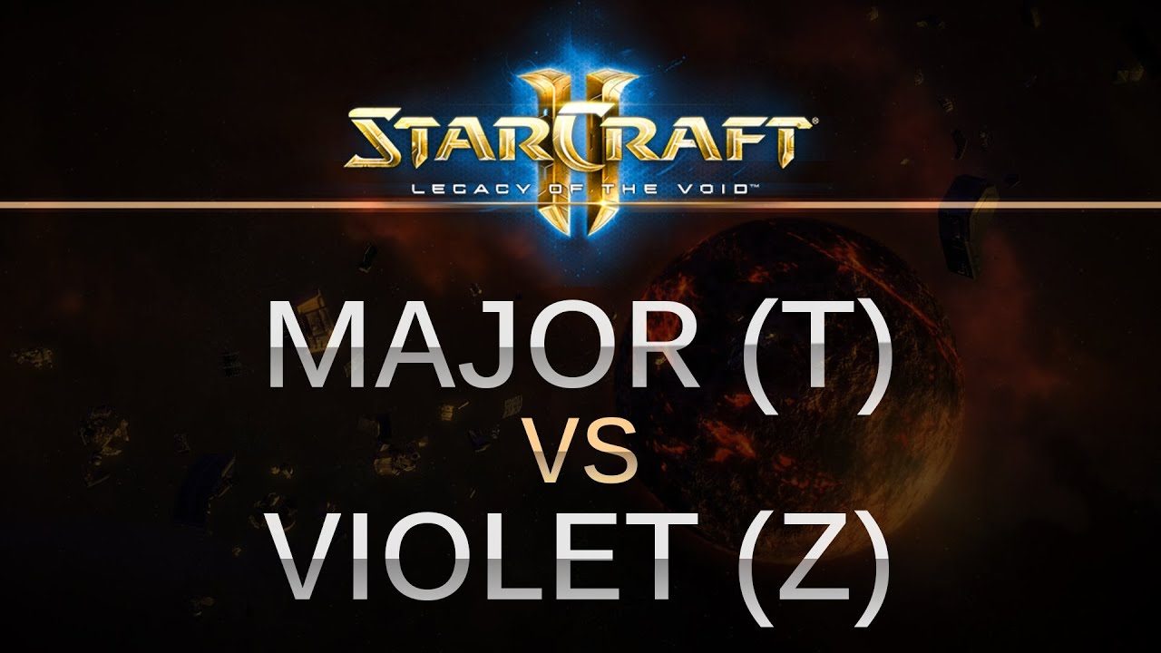 StarCraft 2 - LOTV - Major (T) v viOLet (Z) on King Sejong Station