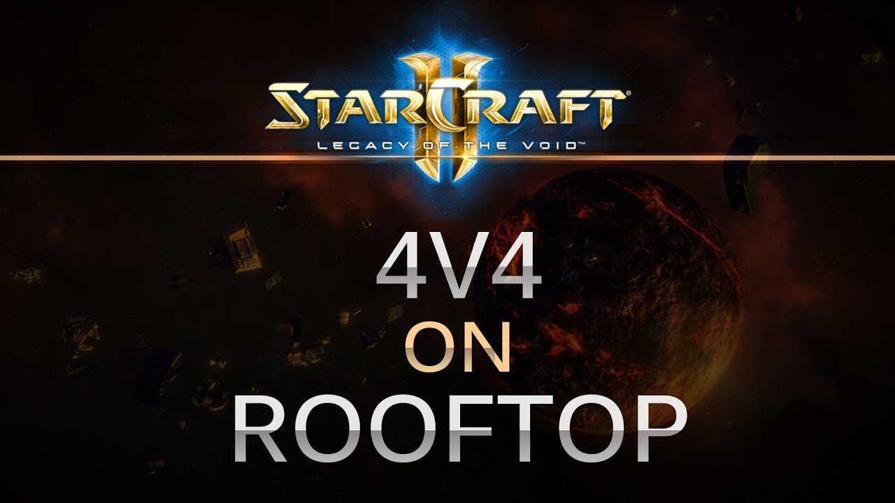 StarCraft 2 - Legacy of the Void - PPZZ v TTTP on Rooftop Terrace