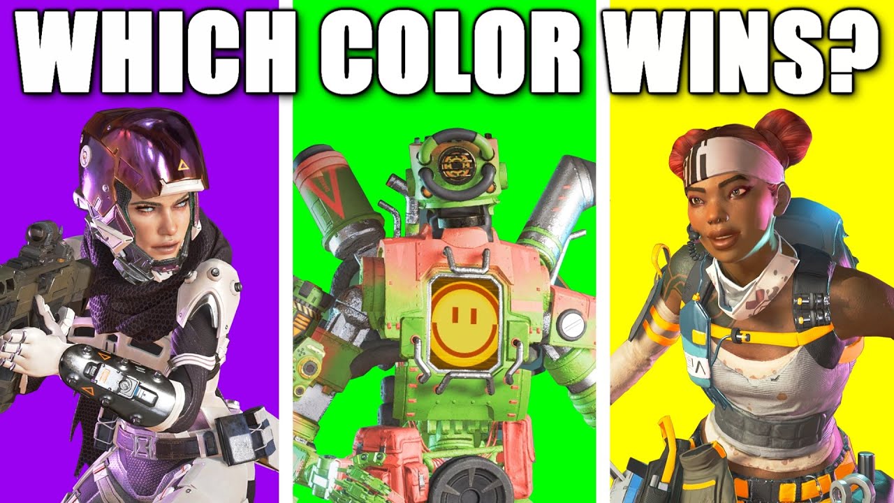 The Graffiti Paintball COLOR Challenge in Apex Legends