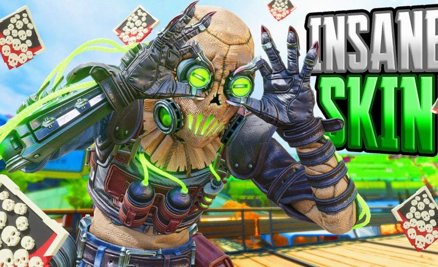 The NEW Octane SKIN is INSANE! 20 KILLS and 4,000 Damage Apex Legends Gameplay Season 18
