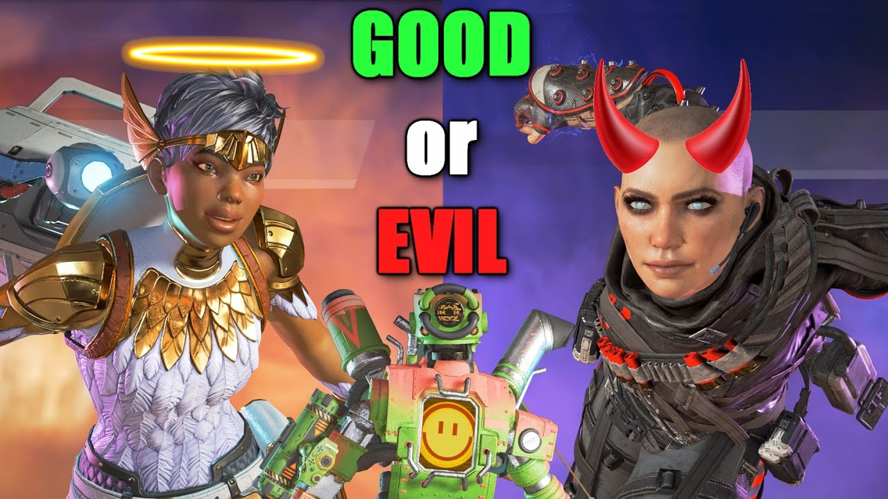so the ANGEL & DEVIL started influencing me in apex legends..