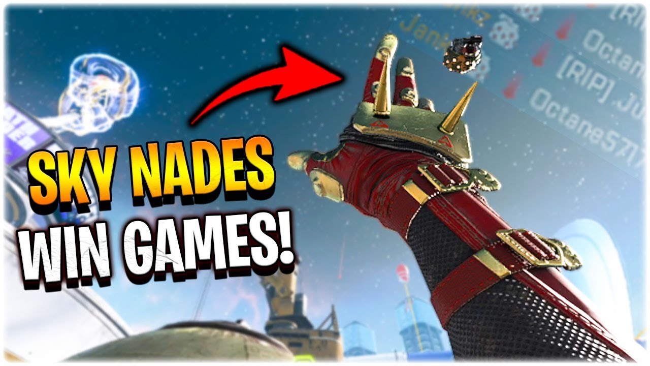 the trick to throwing the PERFECT GRENADE.. (Apex Legends Season 9)