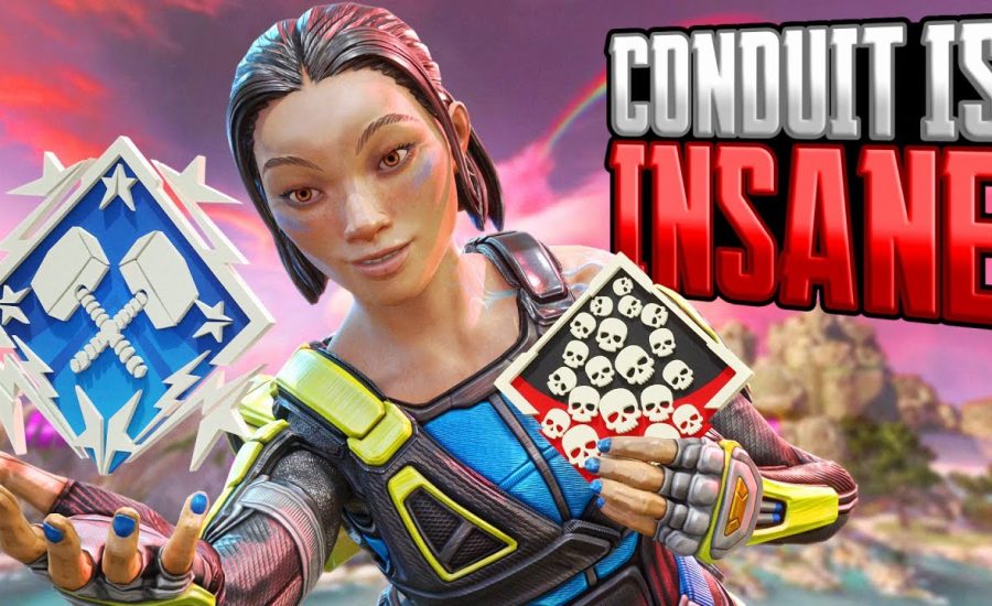 CONDUIT IS INSANE! 23 KILLS and 4,800 Damage Apex Legends Gameplay Season 19