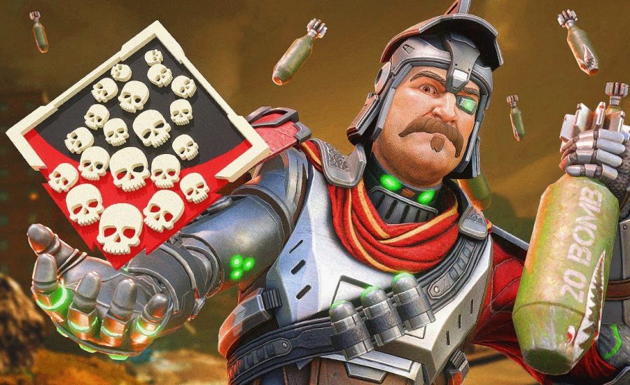 Fuse 23 KILLS and 4,000 Damage Apex Legends Gameplay Season 18