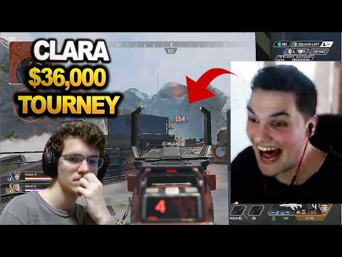 GENBURTEN's team dominated $36,000 CLARA TOURNEY with 14 Kills!! ( apex legends )