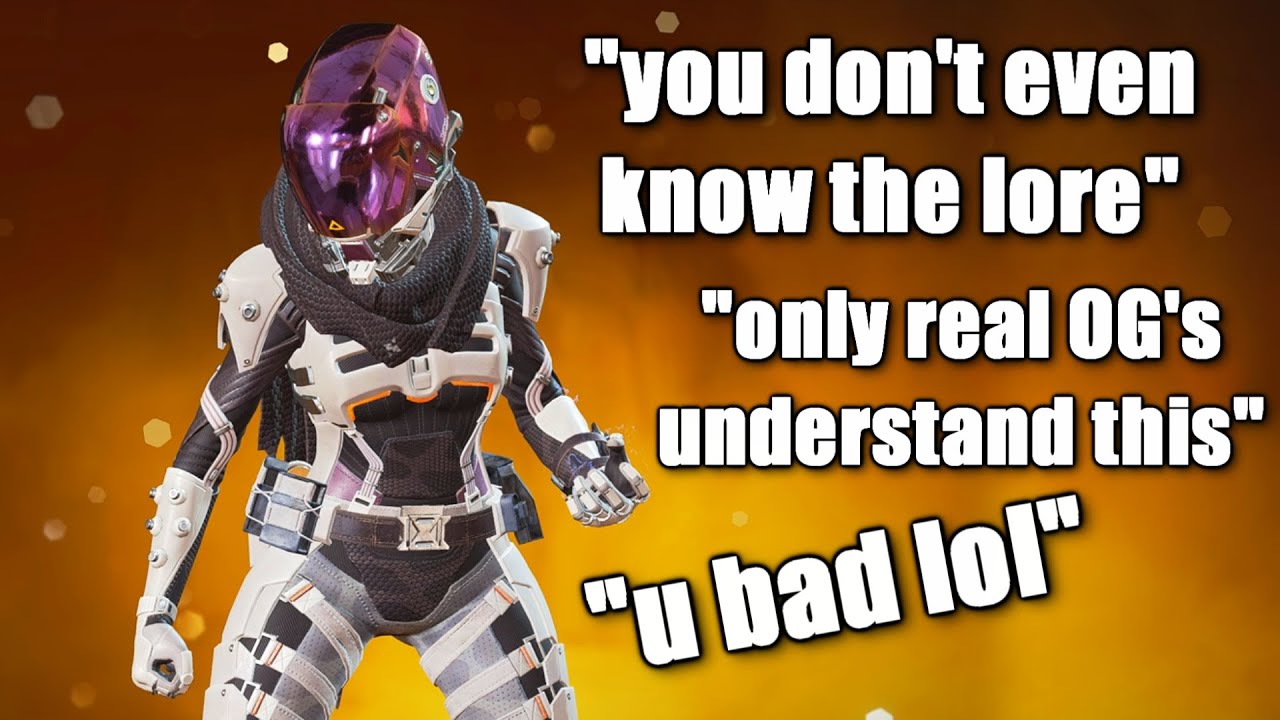 Gatekeeping the OG VOIDWALKER Wraith Skin in Apex Legends