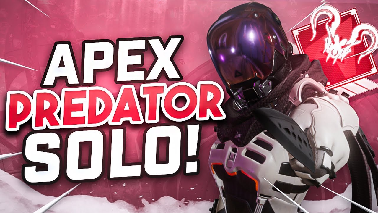 I Hit Apex Predator SOLO QUEUING! (Apex Legends)