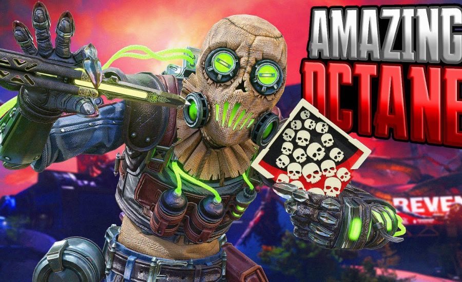INSANE Octane SOLO & 22 KILLS and 5,660 Damage Apex Legends Gameplay Season 18