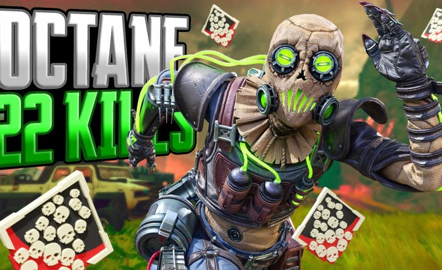 Octane 22 KILLS BOMB Apex Legends Gameplay Season 18