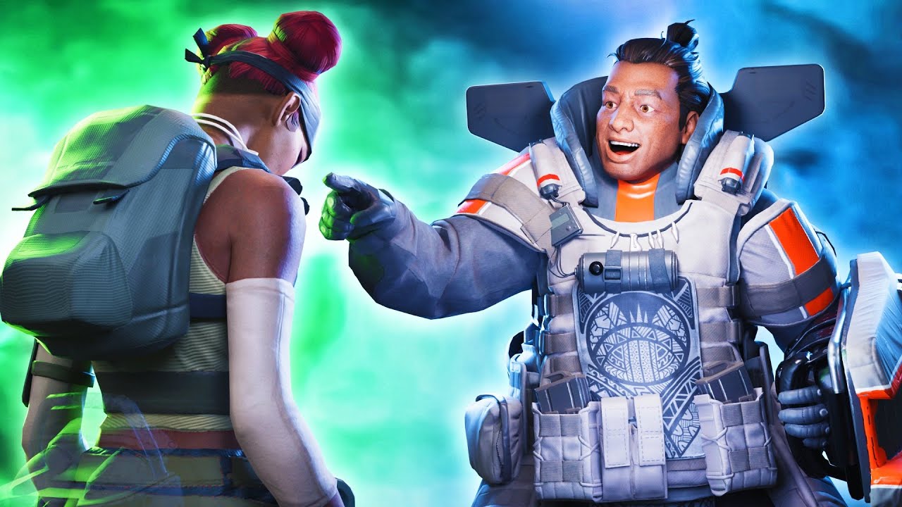 Playing as the NEW Fastest Healer in Apex Legends