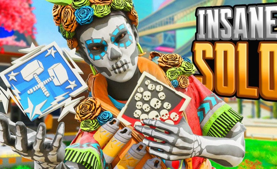 SOLO Bangalore 23 KILLS and 5,400 Damage Apex Legends Gameplay Season 18