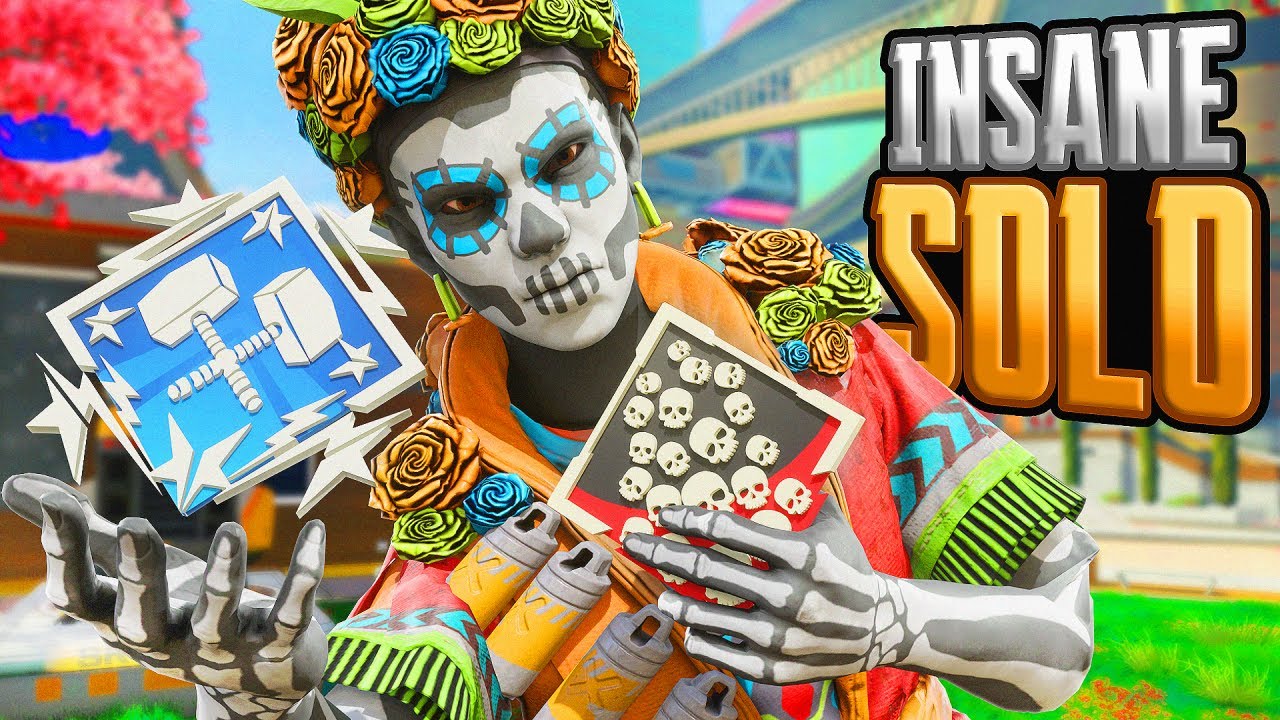 SOLO Bangalore 23 KILLS and 5,400 Damage Apex Legends Gameplay Season 18