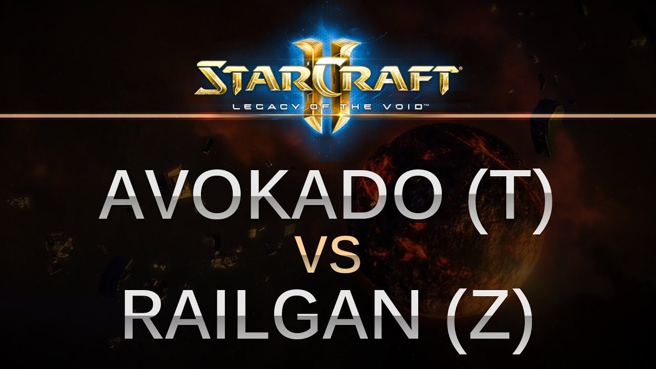 StarCraft 2 - LOTV - Avokado (T) v Railgan (Z) on Galactic Process LE