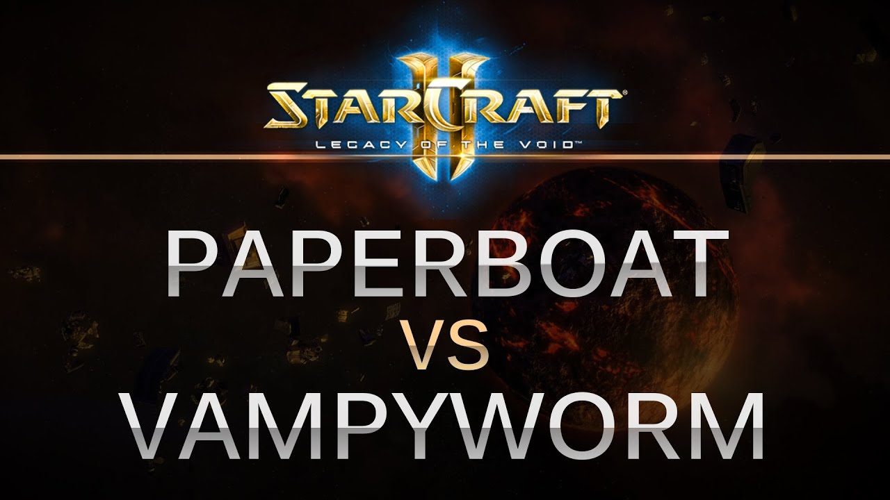 StarCraft 2 - LOTV - Paperboat (Z) v VampyWorm (p) on King Sejong Station
