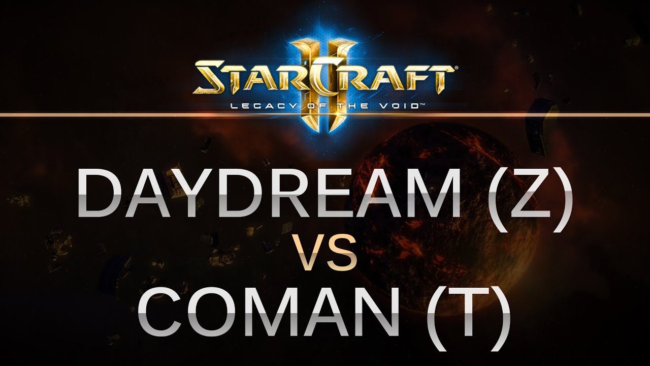 StarCraft 2 - LOTV - coman (T) v DayDream (Z) on Dusk Towers