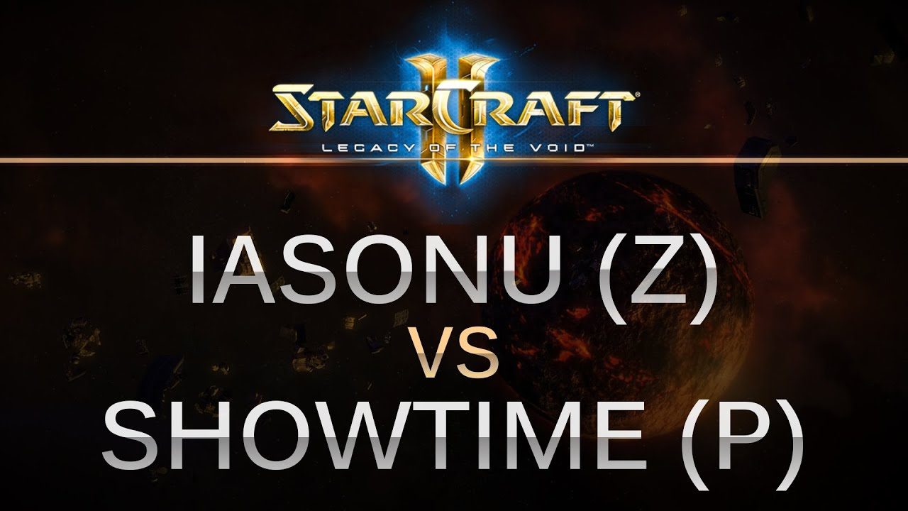 StarCraft 2 - LOTV - iAsonu (Z) v ShoWTimE (P) on King Sejong Station