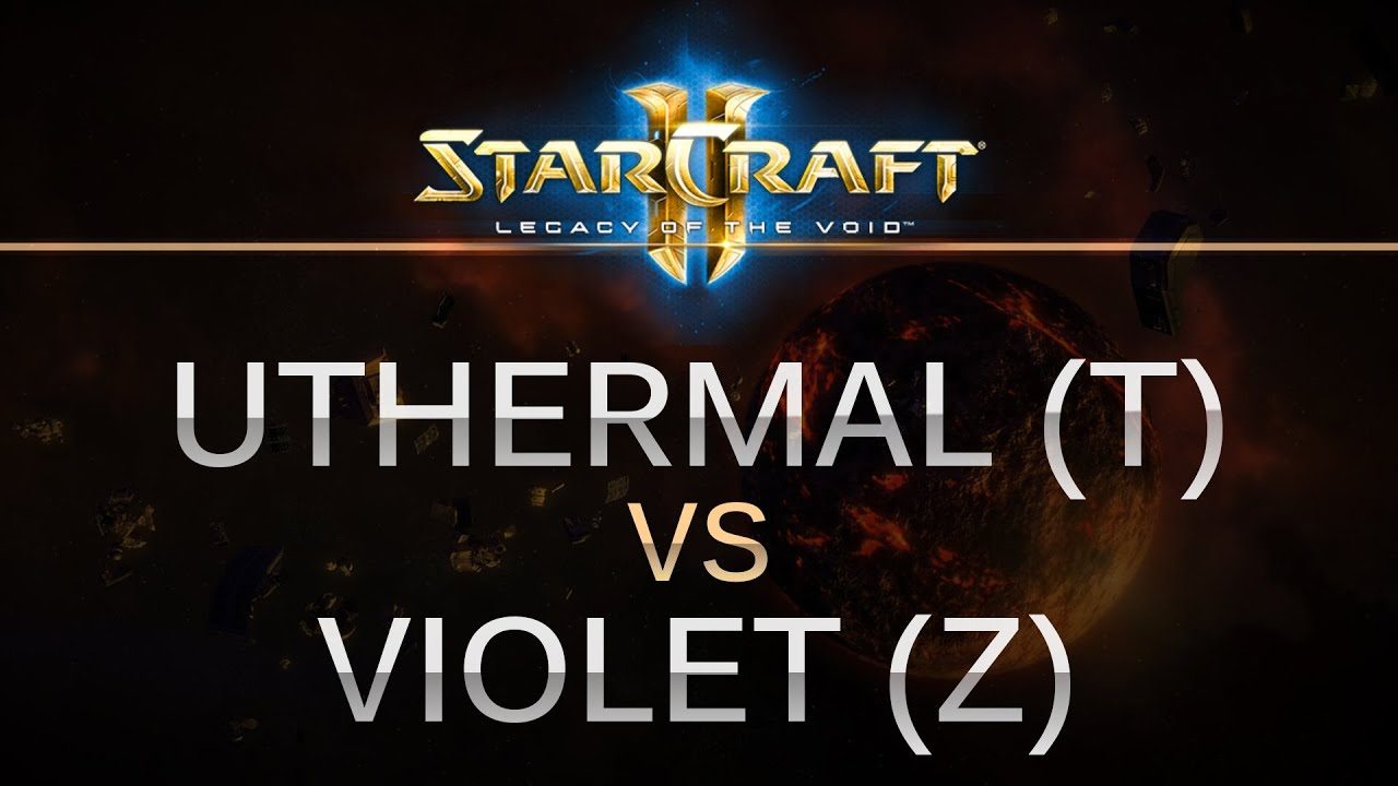StarCraft 2 - LOTV - uThermal (T) v viOLet (Z) on King Sejong Station