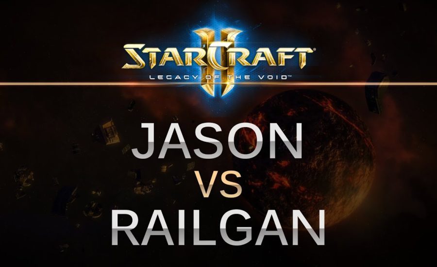 StarCraft 2 - Legacy of the Void - Jason (T) v Railgan (Z) on Dusk Towers