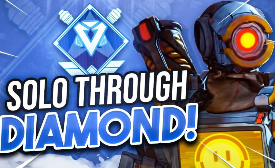 This is What SOLO QUEUING IN DIAMOND IS LIKE! (Apex Legends)