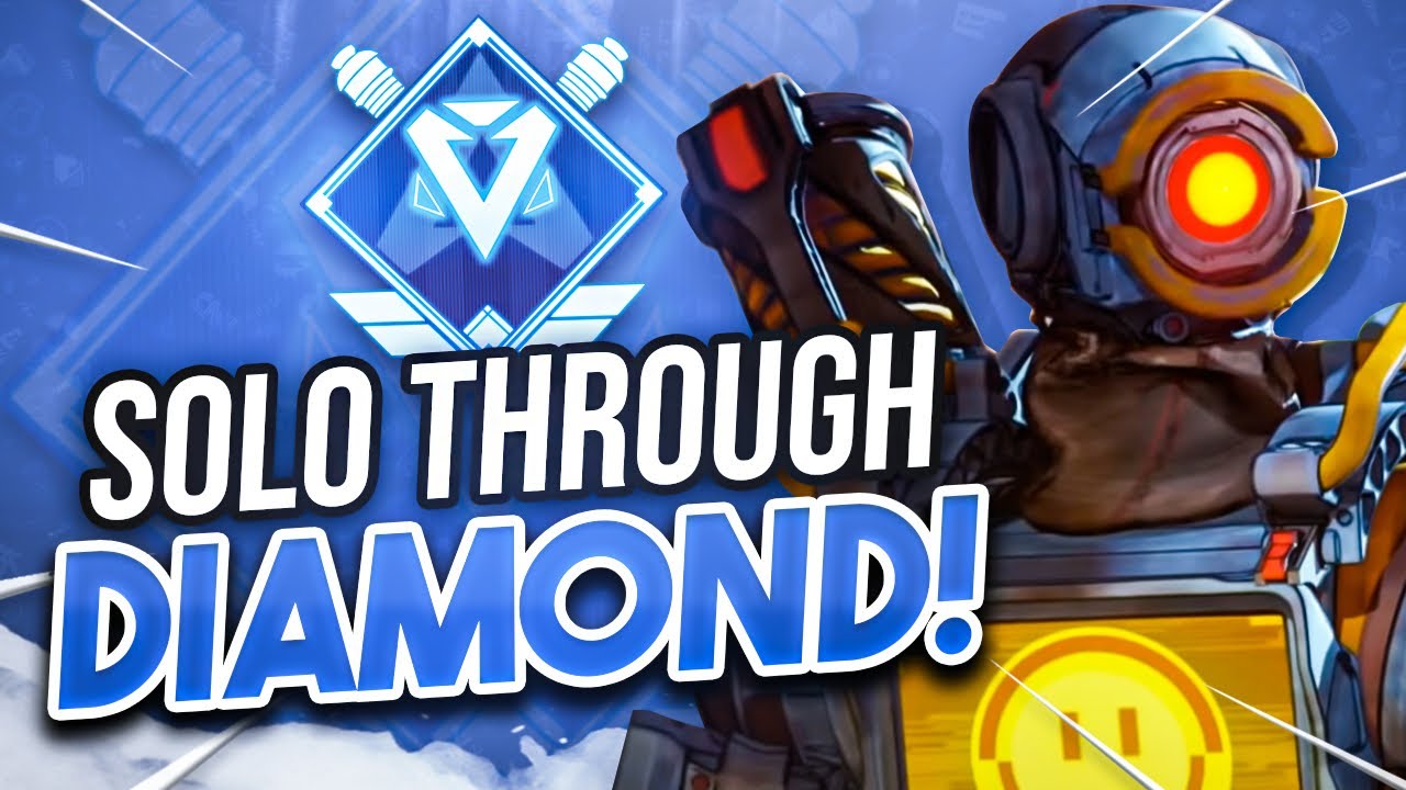 This is What SOLO QUEUING IN DIAMOND IS LIKE! (Apex Legends)