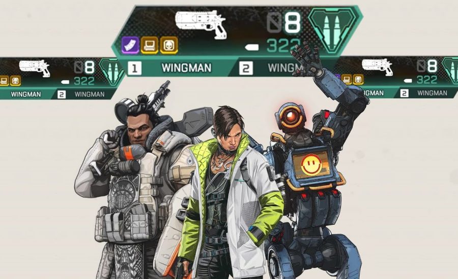 When the WHOLE SQUAD is using the MOST EVIL GUN in Apex Legends