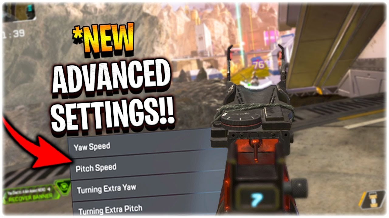 my *NEW Apex settings are INCREDIBLE.. (Apex Legends Season 9)