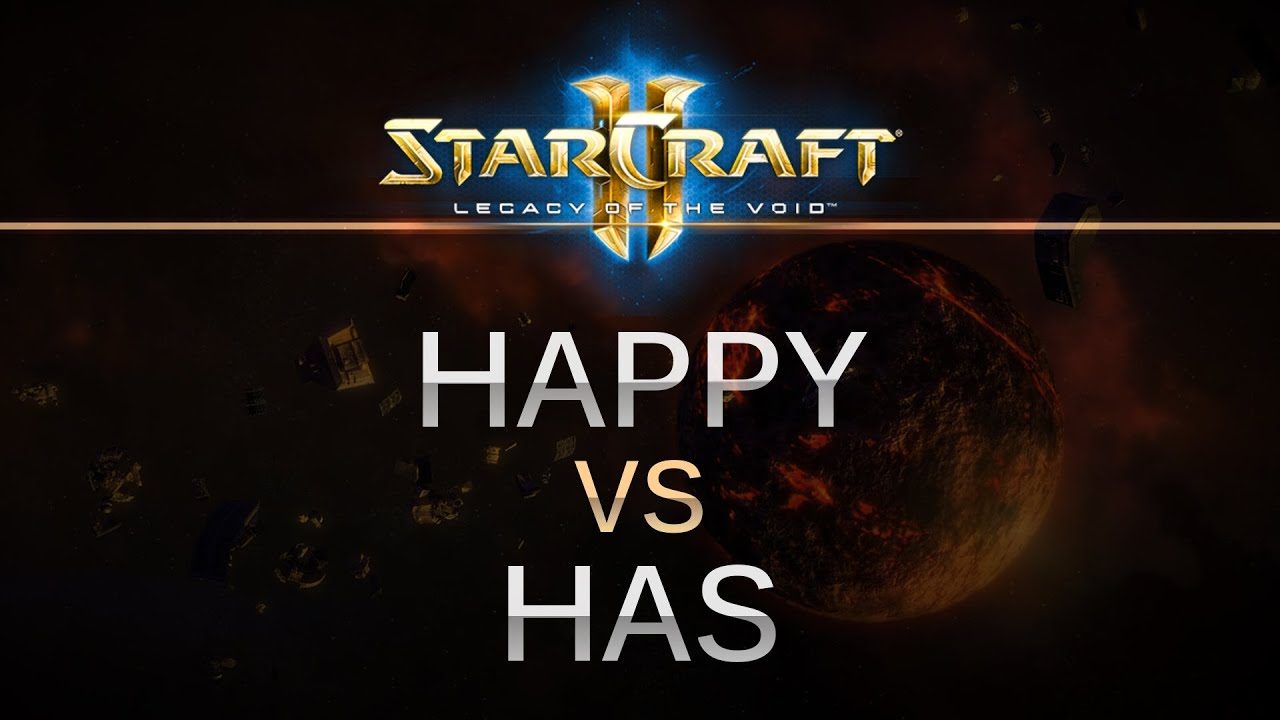 StarCraft 2 - Legacy of the Void - Happy (T) v Has (P) on Dusk Towers