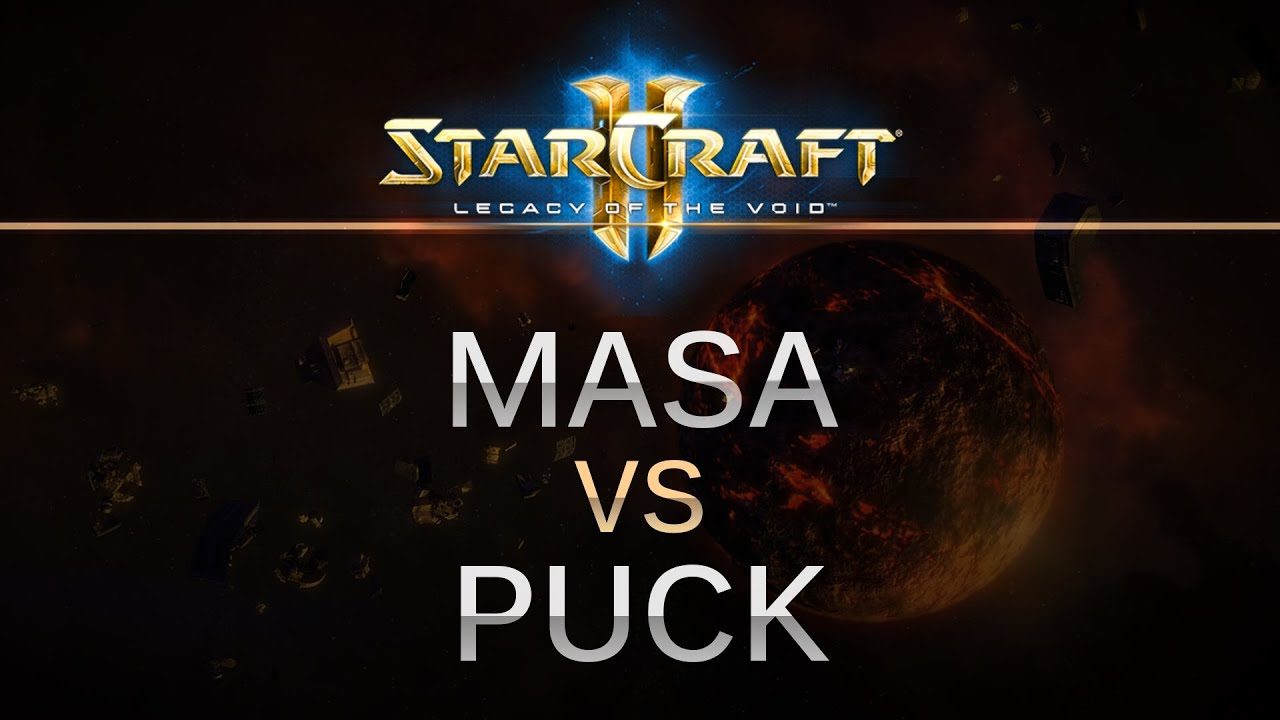 StarCraft 2 - Legacy of the Void - MaSa (T) v puCK (P) on Frozen Temple