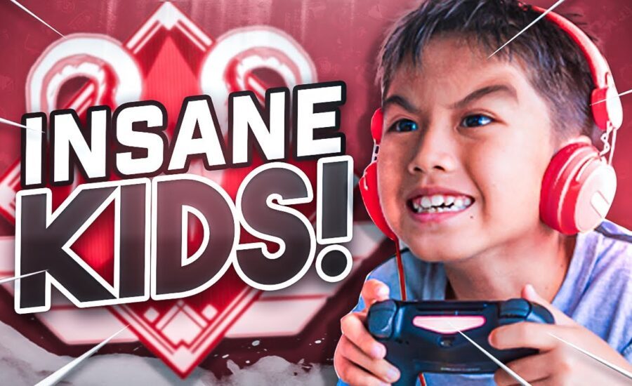 2 RANDOM 8 YEAR OLDS WERE INSANE IN APEX LEGENDS!