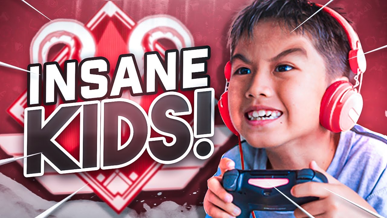 2 RANDOM 8 YEAR OLDS WERE INSANE IN APEX LEGENDS!